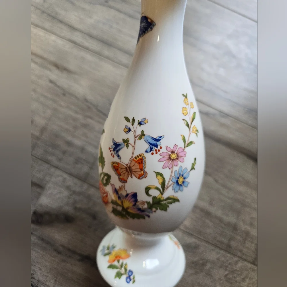 Aynsley Vase Made In England - Picture 5 of 6